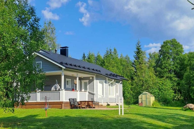 Cottage in summer